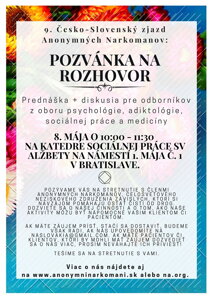 Pozvánka na rozhovor 8.5. 2020