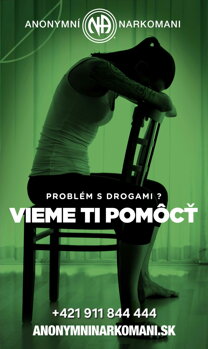 Plagát "Problém s drogami? Vieme ti pomôcť"